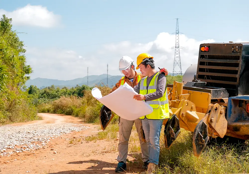 Time tracking for infrastructure projects